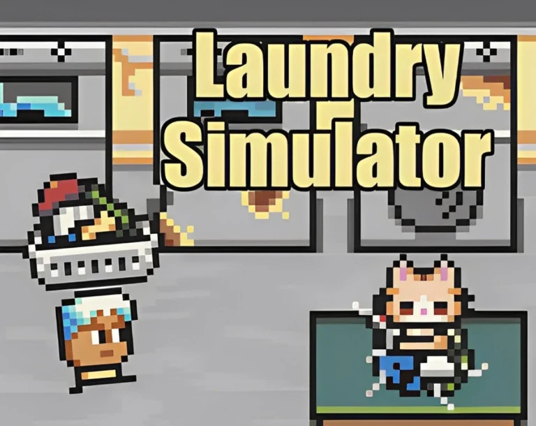 Laundry Simulator: Ketika Kucing Menguasai Bisnis Laundry