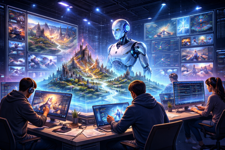 Bagaimana AI Bisa Mengubah Cara Pembuatan Game