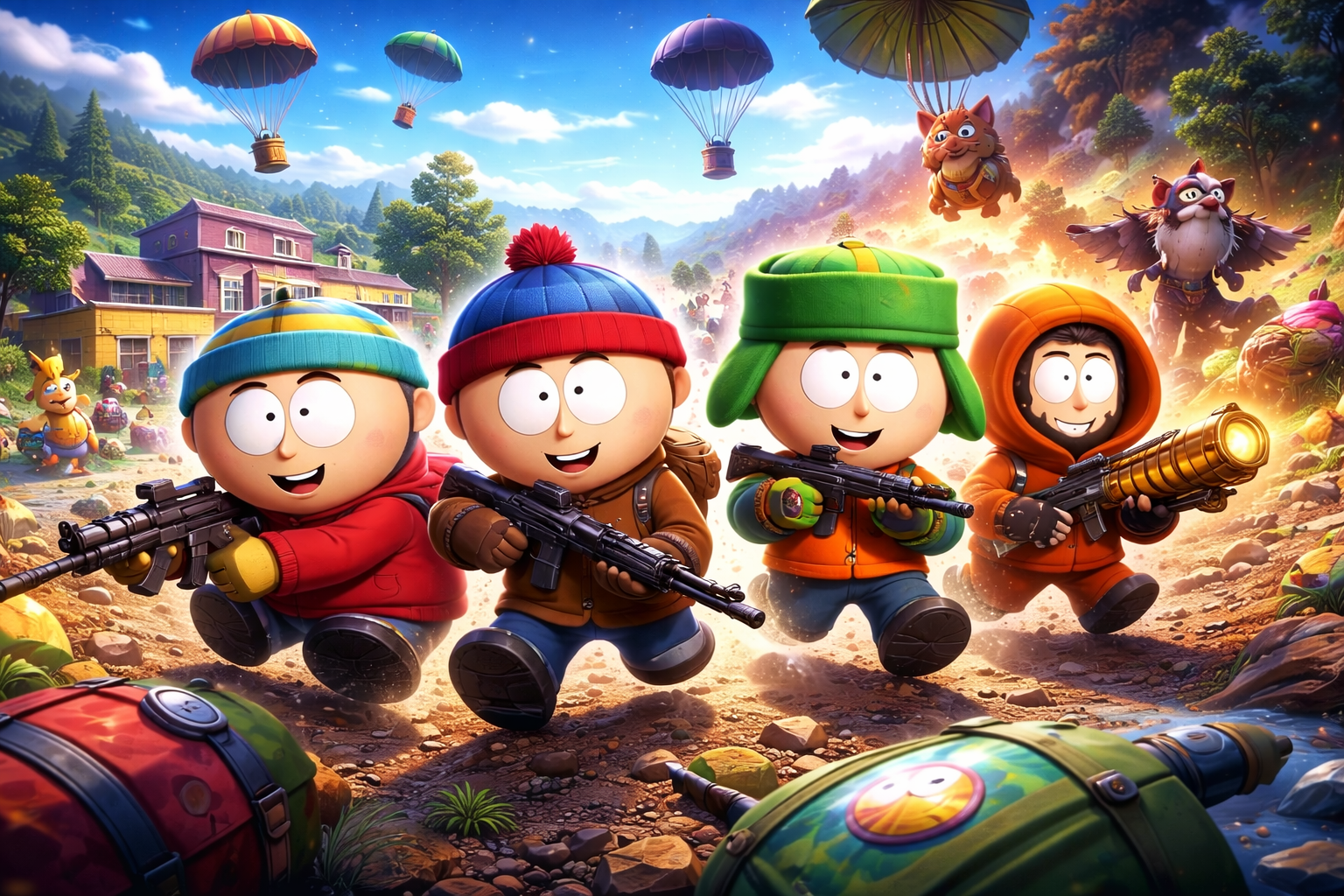 Fortnite Umumkan Update Kolaborasi Besar dengan South Park