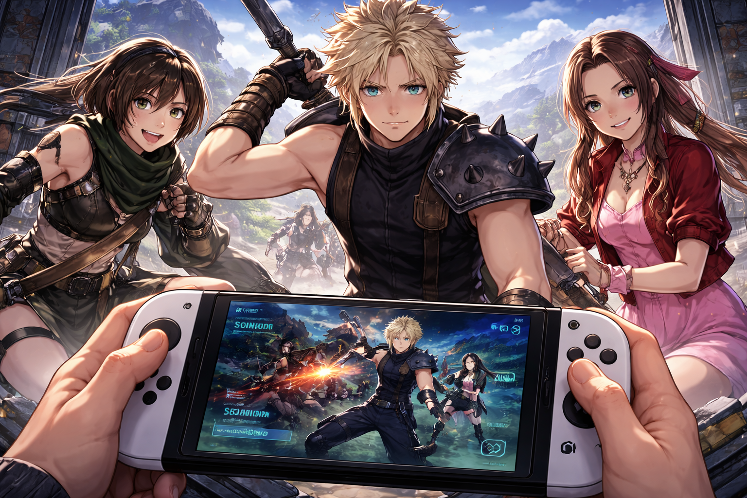 FINAL FANTASY VII REMAKE Hadir di Nintendo Switch 2