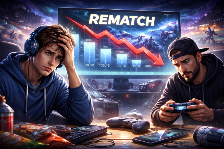 Nasib Game Olahraga Rematch Menurun Tajam