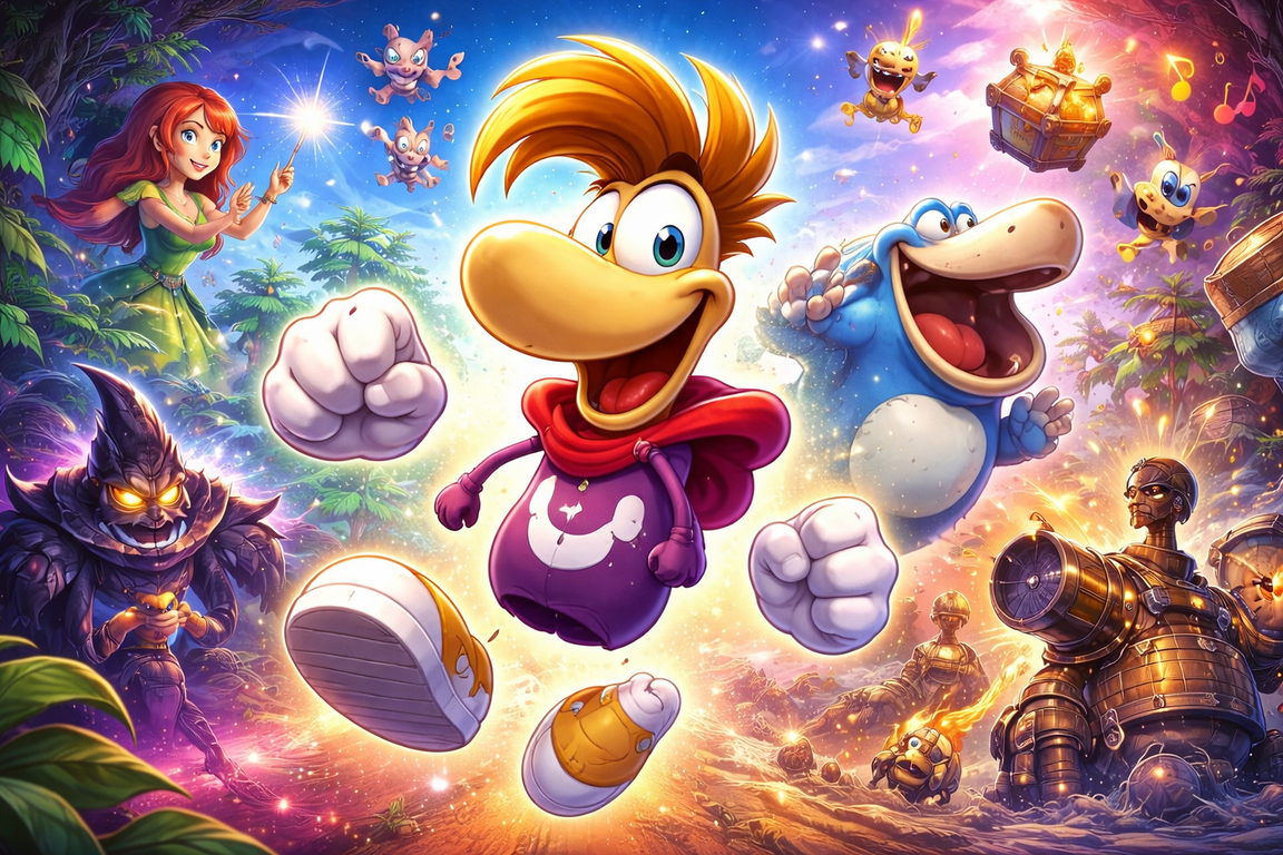 Ulasan Mendalam Rayman: 30th Anniversary Edition