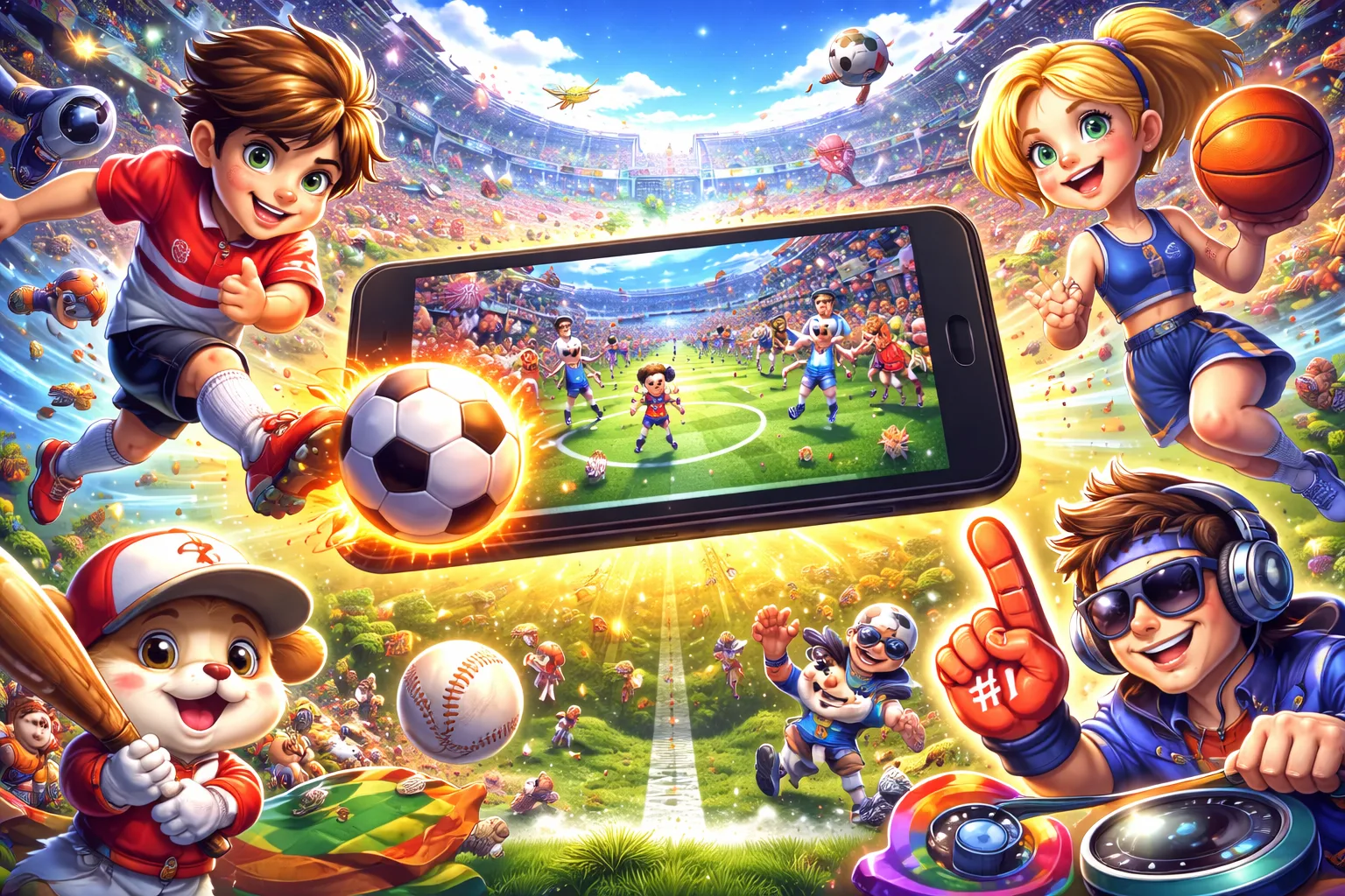 Game Baru Bertema Olahraga dan Hiburan Bermunculan